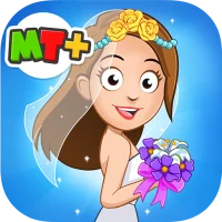 My Town: Wedding Day girl game